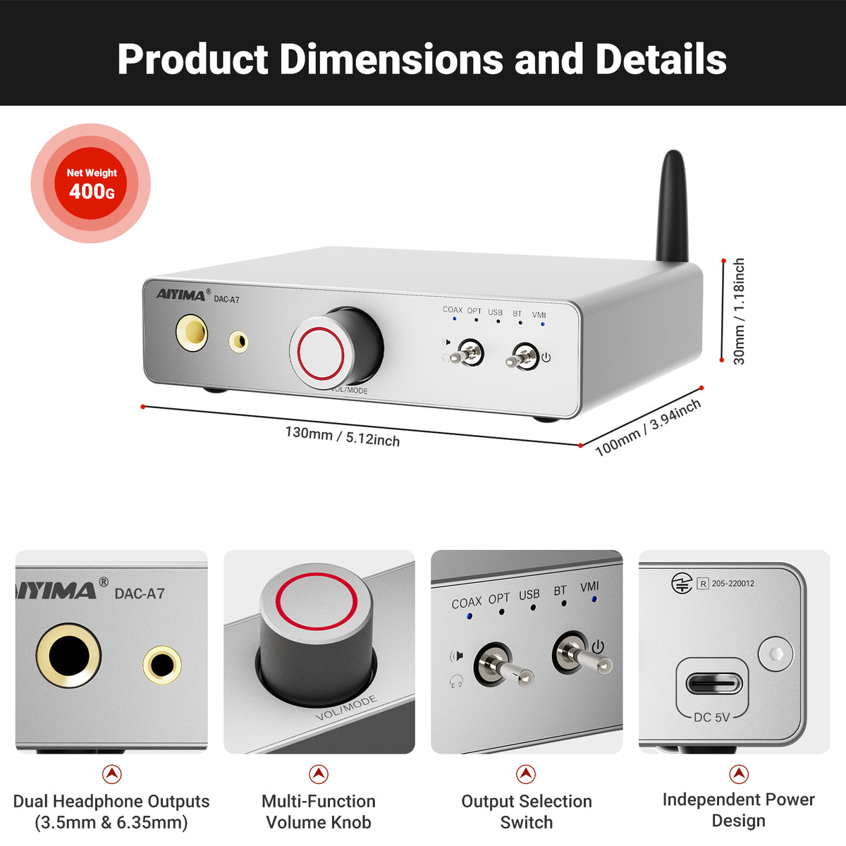 AIYIMA DAC-A7