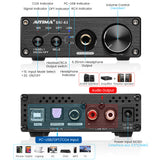 AIYIMA DAC-A3 | Headphone Amplifier USB Decoder DAC Coverter Dual ESES9038Q2M USB Optical Coaxial Amplifiers 192KHz