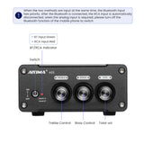 AIYIMA A05 | TPA3221 Bluetooth 5.0 Amplifier Stereo Digital Power Amplificador Bluetooth QCC3034 APTX-HD Sound Amplifier Speaker Home