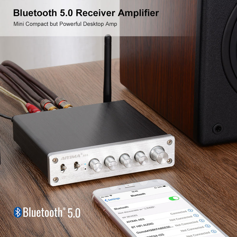 SOTAMIA TPA3225 Bluetooth Amplifier 300W+300W 2.0 Hifi Stereo Digital Power  Amplifier Audio Home Theater Amplificador Bluetooth - AliExpress