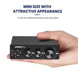 AIYIMA A06 | MM/MC Phono Amplifier TPA3221 100Wx2 Stereo HiFi Power AMP for Turntable Phonograph Preamp Treble Bass Control