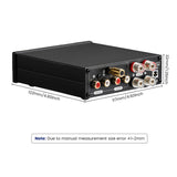AIYIMA A06 | MM/MC Phono Amplifier TPA3221 100Wx2 Stereo HiFi Power AMP for Turntable Phonograph Preamp Treble Bass Control